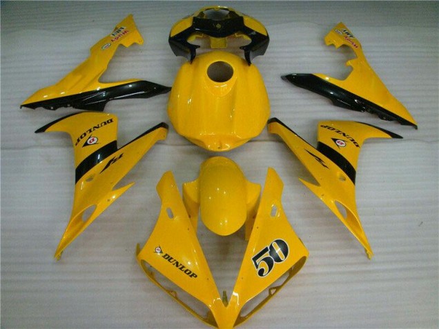 2004-2006 Yellow Yamaha YZF R1 Motorcycle Fairings 2004-2006 Yellow Yamaha YZF R1 Motorcycle Fairings