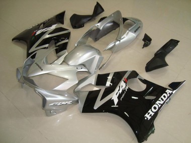 2004-2007 Black Silver Honda CBR600 F4i Motorcycle Fairings & Bodywork