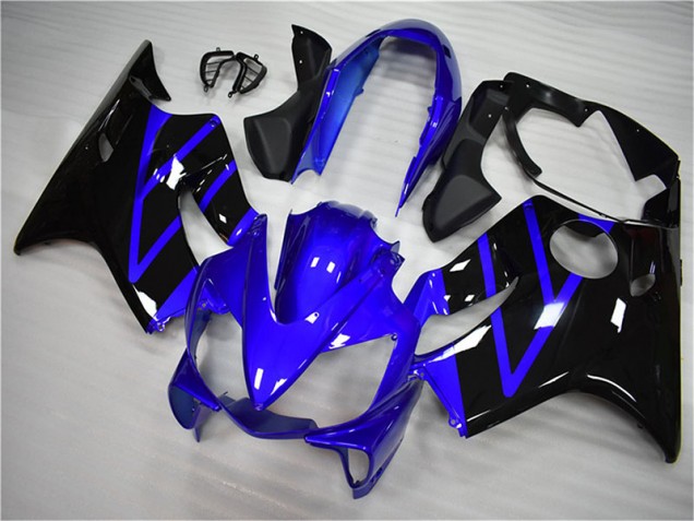 2004-2007 Blue Black Honda CBR600 F4i Motorcycle Fairings