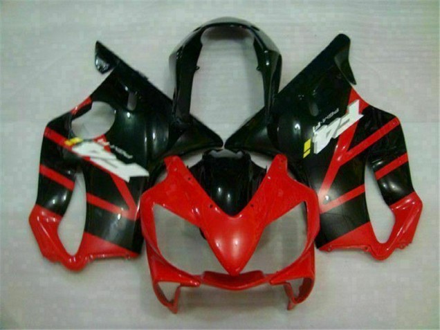 2004-2007 Red Black Honda CBR600 F4i Injection Motorcycle Fairings