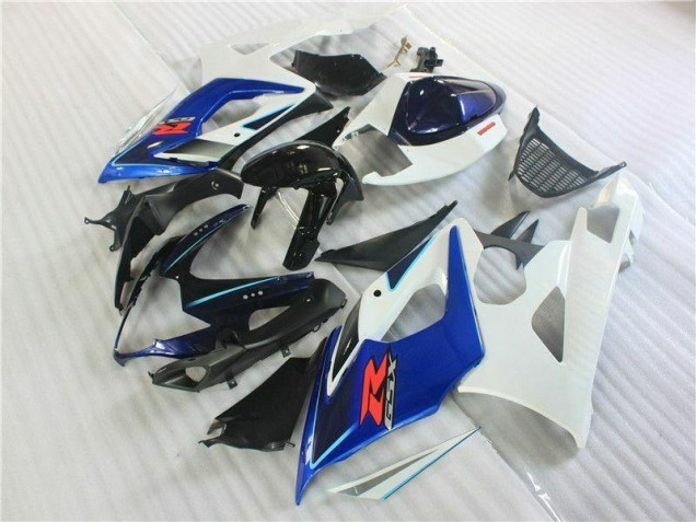 2005-2006 Black Blue White Suzuki GSXR 1000 Motorcycle Fairings 2005-2006 Black Blue White Suzuki GSXR 1000 Motorcycle Fairings