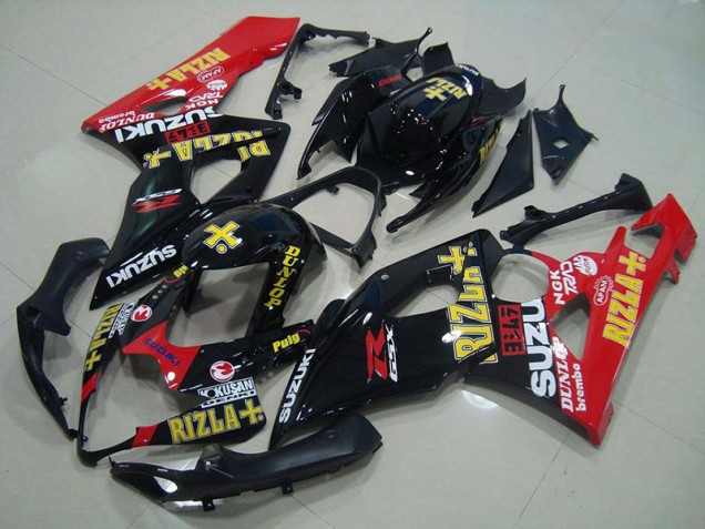 2005-2006 Black Red Rizla Suzuki GSXR 1000 Motorcycle Fairings 2005-2006 Black Red Rizla Suzuki GSXR 1000 Motorcycle Fairings