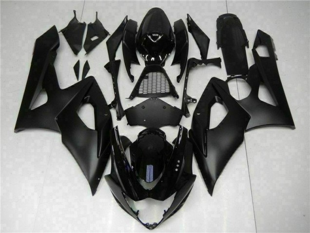2005-2006 Black Suzuki GSXR 1000 Motorcycle Fairings 2005-2006 Black Suzuki GSXR 1000 Motorcycle Fairings