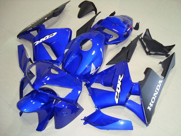 2005-2006 Blue Honda CBR600RR Motorcycle Fairings 2005-2006 Blue Honda CBR600RR Motorcycle Fairings