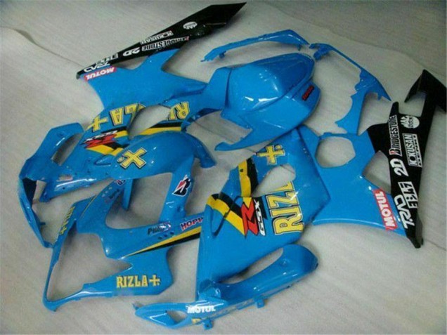 2005-2006 Blue Suzuki GSXR 1000 Motorcycle Fairings 2005-2006 Blue Suzuki GSXR 1000 Motorcycle Fairings