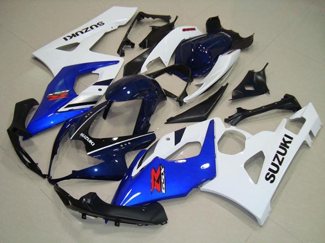 2005-2006 Blue White Black Suzuki GSXR 1000 Motorcycle Fairings 2005-2006 Blue White Black Suzuki GSXR 1000 Motorcycle Fairings