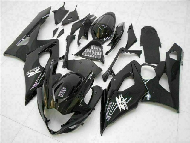 2005-2006 Glossy Black Suzuki GSXR 1000 Fairing Kit 2005-2006 Glossy Black Suzuki GSXR 1000 Fairing Kit