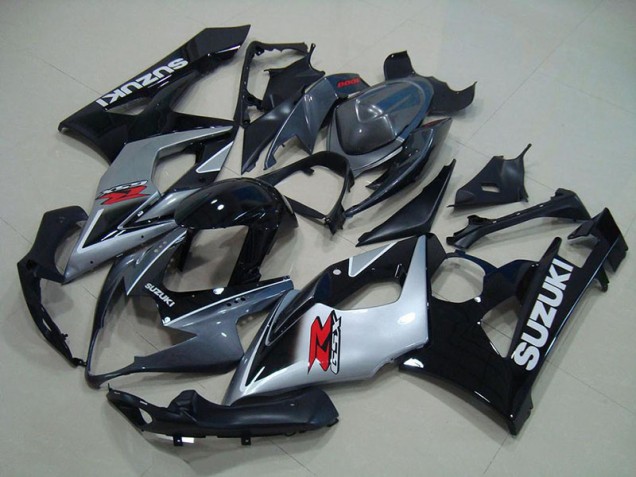 2005-2006 Grey Black Silver Suzuki GSXR 1000 Motorcycle Fairings 2005-2006 Grey Black Silver Suzuki GSXR 1000 Motorcycle Fairings