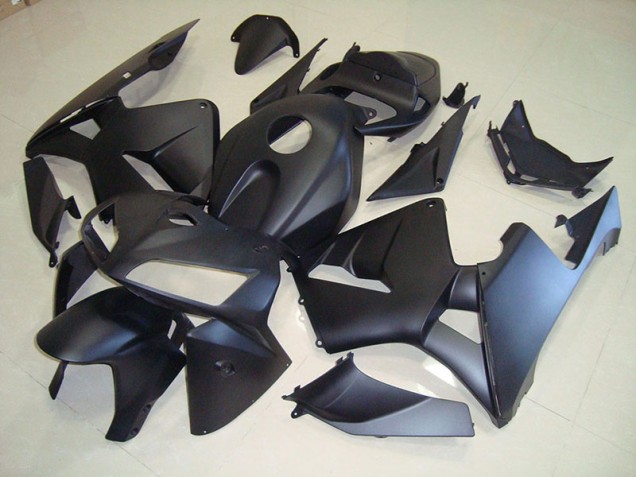 2005-2006 Matte Black Honda CBR600RR Full Fairing Kit 2005-2006 Matte Black Honda CBR600RR Full Fairing Kit