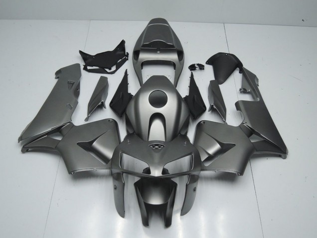 2005-2006 Matte Grey Honda CBR600RR Motorcycle Fairings 2005-2006 Matte Grey Honda CBR600RR Motorcycle Fairings