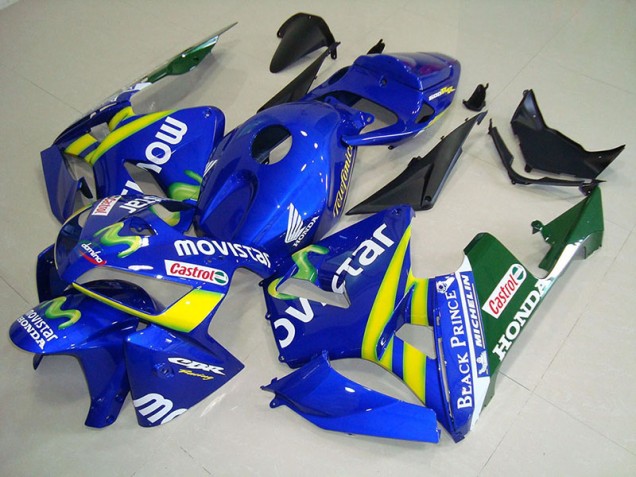 2005-2006 Movistar Honda CBR600RR Motorcycle Fairings 2005-2006 Movistar Honda CBR600RR Motorcycle Fairings