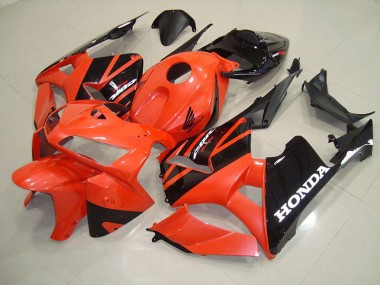 2005-2006 Orange Honda CBR600RR Motorcycle Fairings