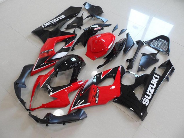 2005-2006 Red Black OEM Style Suzuki GSXR 1000 Motorcycle Fairings 2005-2006 Red Black OEM Style Suzuki GSXR 1000 Motorcycle Fairings