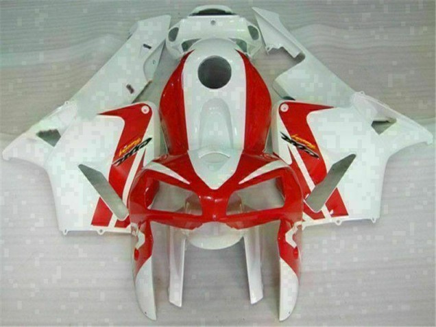 2005-2006 Red White Honda CBR600RR Motorcycle Fairings & Bodywork 2005-2006 Red White Honda CBR600RR Motorcycle Fairings & Bodywork