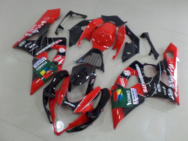 2005-2006 Red Yoshimura Suzuki GSXR 1000 Motorcycle Fairings 2005-2006 Red Yoshimura Suzuki GSXR 1000 Motorcycle Fairings