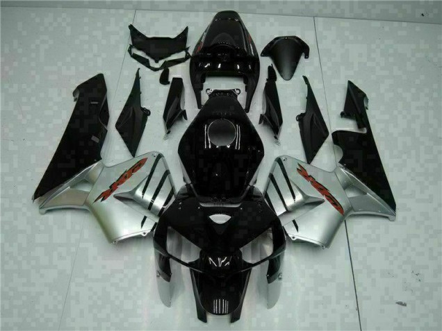2005-2006 Silver Honda CBR600RR Motorcycle Fairings 2005-2006 Silver Honda CBR600RR Motorcycle Fairings