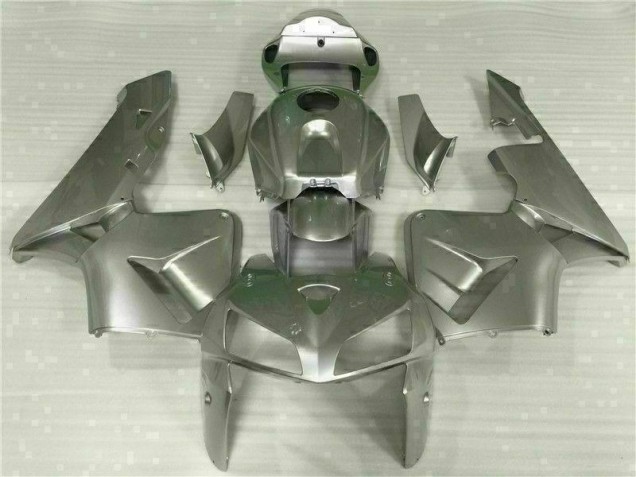 2005-2006 Silver Honda CBR600RR Plastics Motorcycle Fairings 2005-2006 Silver Honda CBR600RR Plastics Motorcycle Fairings