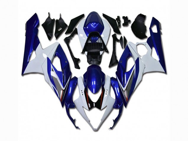 2005-2006 White Blue Suzuki GSXR 1000 Motorcycle Fairings 2005-2006 White Blue Suzuki GSXR 1000 Motorcycle Fairings
