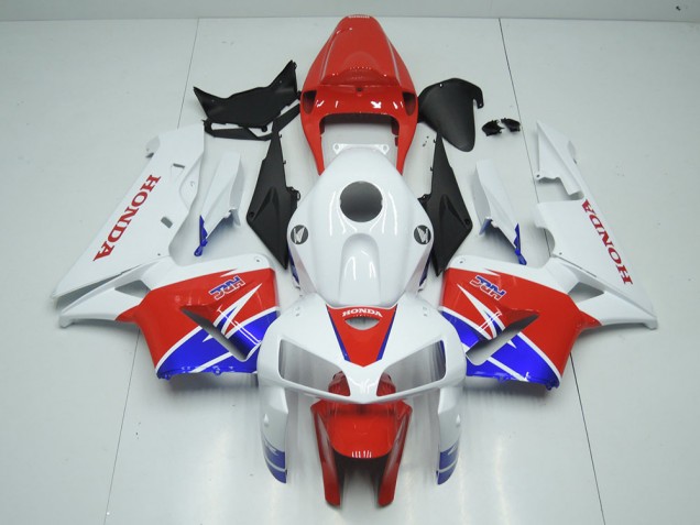 2005-2006 White Hrc Honda CBR600RR Motorcycle Fairings 2005-2006 White Hrc Honda CBR600RR Motorcycle Fairings