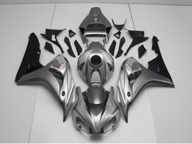 2006-2007 Black and Grey Honda CBR1000RR Motorcycle Fairings