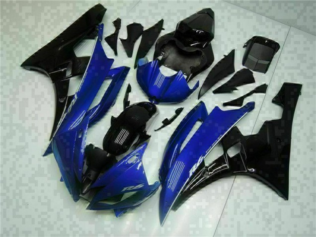 2006-2007 Blue Black Yamaha YZF R6 Abs Motorcycle Fairings