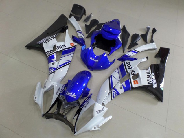 2006-2007 Blue Eneos Yamaha YZF R6 Motorcycle Fairings 2006-2007 Blue Eneos Yamaha YZF R6 Motorcycle Fairings