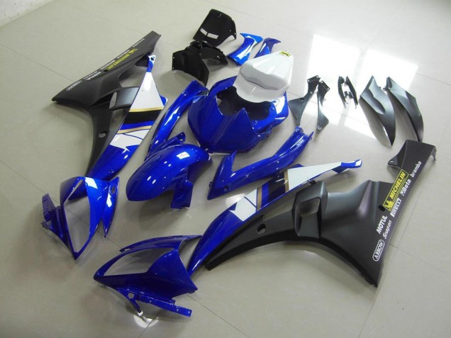 2006-2007 Blue Yamaha YZF R6 Motorcycle Fairings