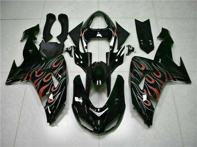 2006-2007 Kawasaki Ninja ZX10R Motorcycle Fairings 2006-2007 Kawasaki Ninja ZX10R Motorcycle Fairings