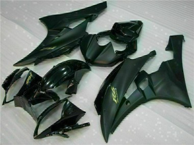 2006-2007 Matte Black Yamaha YZF R6 Motorcycle Fairings & Bodywork