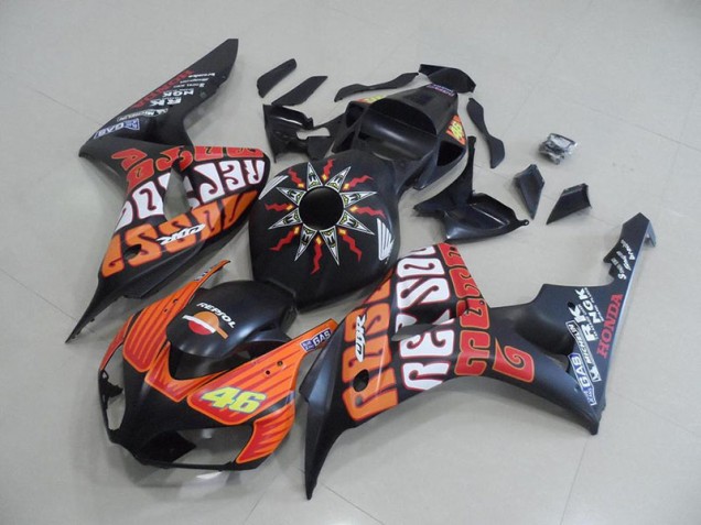 2006-2007 Matte Rossi Honda CBR1000RR Motorcycle Fairings 2006-2007 Matte Rossi Honda CBR1000RR Motorcycle Fairings