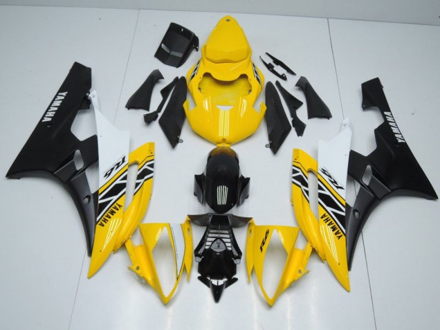 2006-2007 Yellow OEM Style Yamaha YZF R6 Motorcycle Fairings 2006-2007 Yellow OEM Style Yamaha YZF R6 Motorcycle Fairings