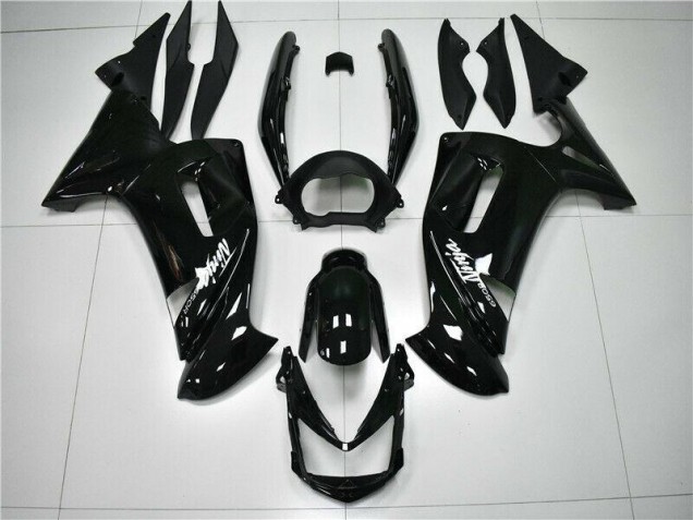 2006-2008 Glossy Black Kawasaki Ninja EX650 Motorcycle Fairings 2006-2008 Glossy Black Kawasaki Ninja EX650 Motorcycle Fairings