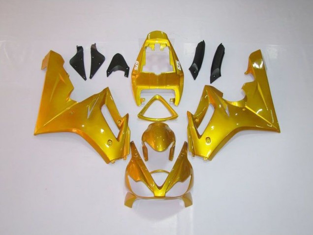 2006-2008 Gold Triumph Daytona 675 Triple Motorcycle Fairings & Bodywork 2006-2008 Gold Triumph Daytona 675 Triple Motorcycle Fairings & Bodywork