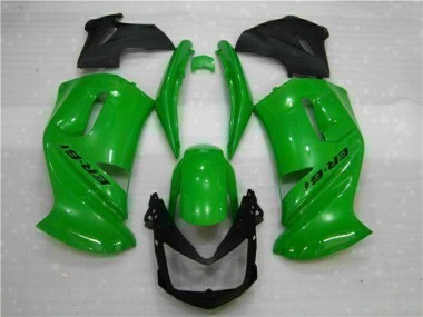 2006-2008 Green Kawasaki Ninja EX650 Motorcycle Fairings & Bodywork