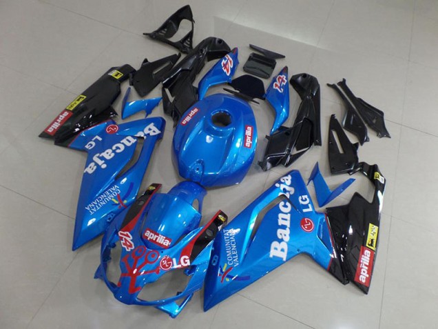 2006-2011 Blue and Black Aprilia RS125 Motorcycle Fairings 2006-2011 Blue and Black Aprilia RS125 Motorcycle Fairings