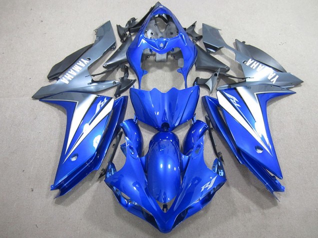 2007-2008 Blue Silver Yamaha YZF R1 Motorcycle Fairings 2007-2008 Blue Silver Yamaha YZF R1 Motorcycle Fairings