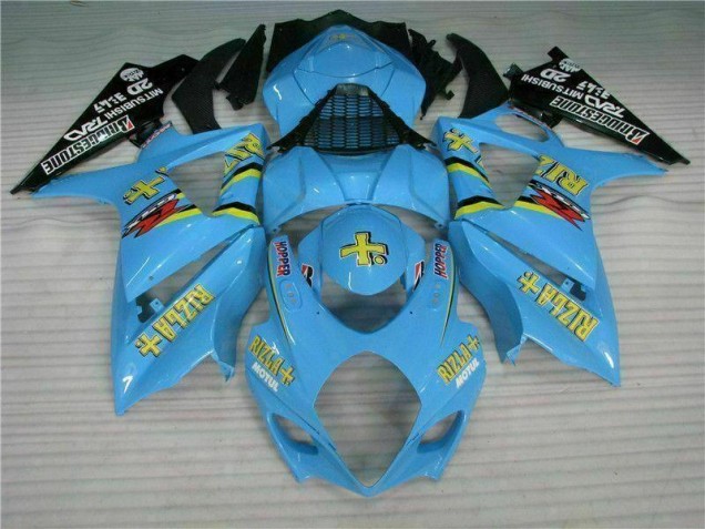 2007-2008 Blue Suzuki GSXR 1000 Motorcycle Fairings & Bodywork 2007-2008 Blue Suzuki GSXR 1000 Motorcycle Fairings & Bodywork