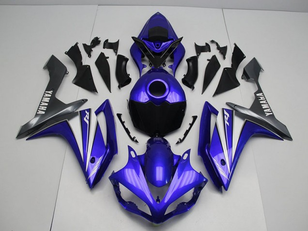 2007-2008 Blue White Yamaha YZF R1 Motorcycle Fairings 2007-2008 Blue White Yamaha YZF R1 Motorcycle Fairings