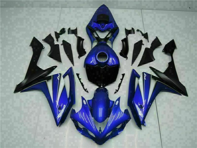 2007-2008 Blue Yamaha YZF R1 Motorcycle Fairings 2007-2008 Blue Yamaha YZF R1 Motorcycle Fairings