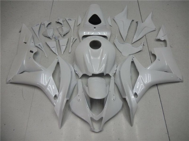 2007-2008 Pearl White Honda CBR600RR Plastics Motorcycle Fairings 2007-2008 Pearl White Honda CBR600RR Plastics Motorcycle Fairings