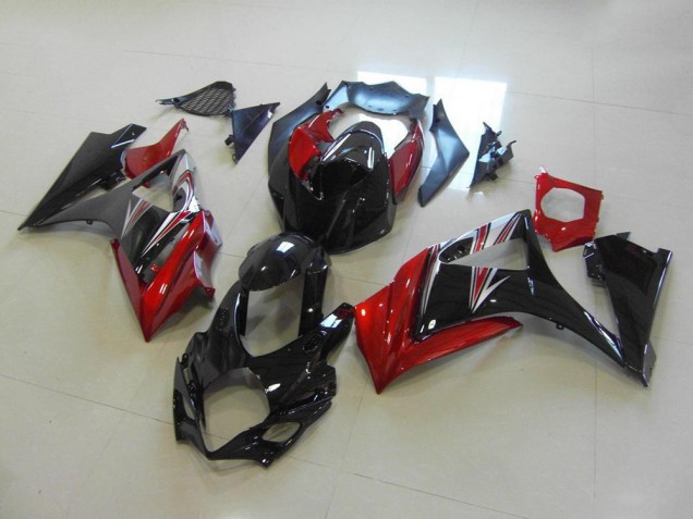 2007-2008 Red Black No Sticker Suzuki GSXR 1000 Motorcycle Fairings 2007-2008 Red Black No Sticker Suzuki GSXR 1000 Motorcycle Fairings