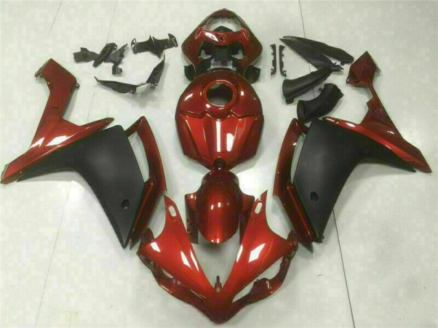 2007-2008 Red Black Yamaha YZF R1 Motorcycle Fairings 2007-2008 Red Black Yamaha YZF R1 Motorcycle Fairings