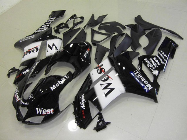 2007-2008 West Kawasaki Ninja ZX6R Motorcycle Fairings 2007-2008 West Kawasaki Ninja ZX6R Motorcycle Fairings