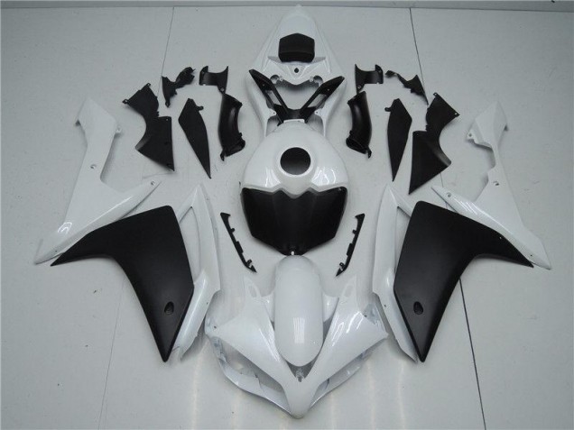 2007-2008 White Black Yamaha YZF R1 Motorcycle Fairings 2007-2008 White Black Yamaha YZF R1 Motorcycle Fairings