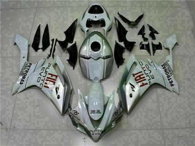 2007-2008 White Yamaha YZF R1 Motorcycle Fairings & Bodywork 2007-2008 White Yamaha YZF R1 Motorcycle Fairings & Bodywork