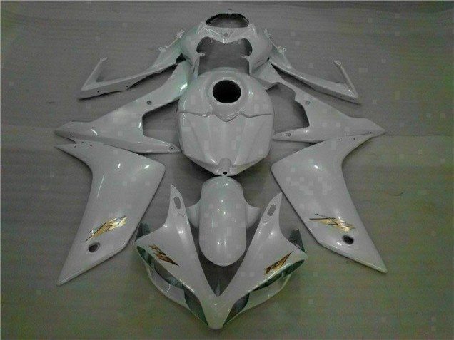 2007-2008 White Yamaha YZF R1 Motorcycle Fairings & Plastics 2007-2008 White Yamaha YZF R1 Motorcycle Fairings & Plastics