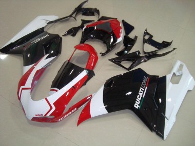 2007-2012 Corse Ducati 848 1098 1198 Motorcycle Fairings
