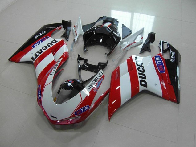 2007-2012 Generali Ducati 848 1098 1198 Motorcycle Fairings 2007-2012 Generali Ducati 848 1098 1198 Motorcycle Fairings