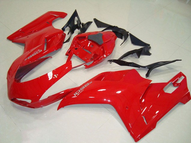 2007-2012 Red Ducati 1098 Motorcycle Fairings 2007-2012 Red Ducati 1098 Motorcycle Fairings