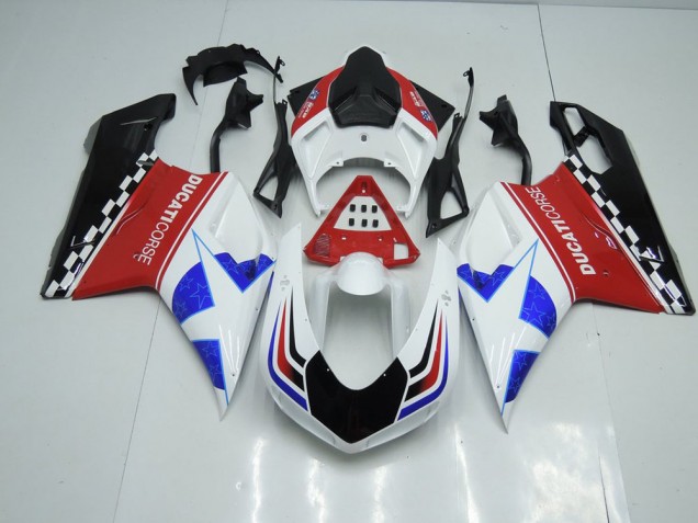 2007-2012 Star No Number Ducati 848 1098 1198 Motorcycle Fairings 2007-2012 Star No Number Ducati 848 1098 1198 Motorcycle Fairings